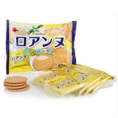  부르본 로안느 127g 바닐라향x3개 일본 수입 과자 센베 비스킷 샌드