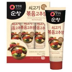 청정원 순창 쇠고기볶음고추장 60g*3개입