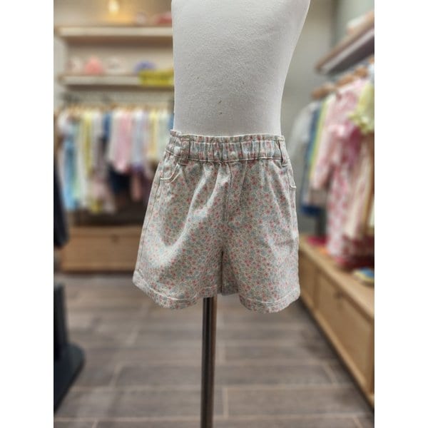 [파주점] 리틀그라운드(IV)룰라비- 플라워데님팬츠 7531241303