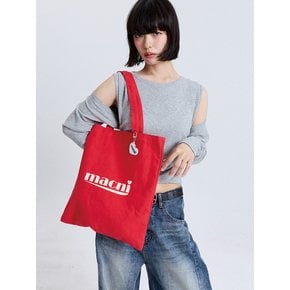 SIGNATURE LOGO ECO BAG RED