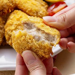 겉바속촉 한입 돈까스 1kg x 2팩 에어프라이어 간편식 간식 안주