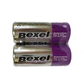 Bexel 벡셀 R20 D형 건전지 1.5V 2알