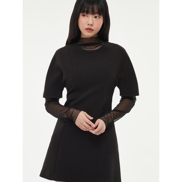 드랍반소매 미니원피스 AQ1WO265