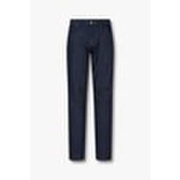 ARMANI EXCHANGE AX 남성 레더 패치 슬림 레그 진-네이비(A414140007)