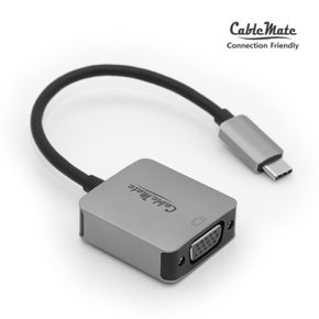 케이블메이트 USB 3.1 type-C to VGA 컨버터 CM-CV1