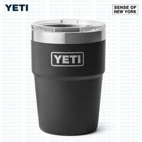 [해외] YETI 예티 스테커블 컵 16온즈 블랙
