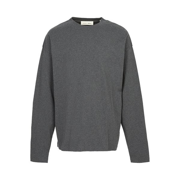[부산점] 에센셜 남성 긴팔티셔츠 125HO254201F CHARCOAL HEATHER