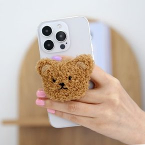 내일의공간 뽀글이 곰돌이 인형 스마트톡