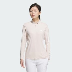 2024 S/S Women Golf 에어로레디 긴팔 폴로 셔츠 IN6571 (핑크)