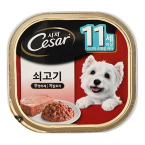 시저 쇠고기 캔 11세이상 100g UNP0066 X ( 3매입 )