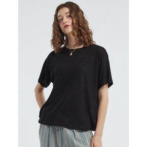 Basic Linen TS [Black]