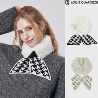  루이까또즈 클로제 니트 퍼 머플러 2EMK061