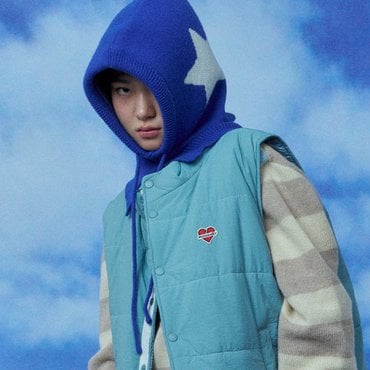 리끌로우 STAR BALACLAVA BLUE