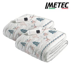 프리미엄 순면 전기요 싱글 IMR-910V (4T/1인용/노루)듀오 세트(싱글+싱글)