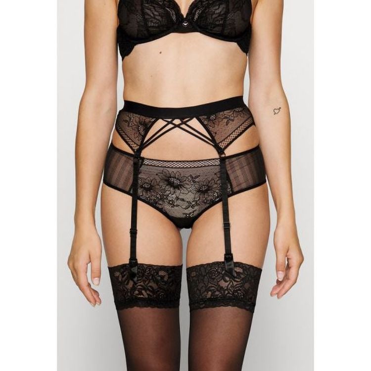 Passionata REBECCA SUSPENDER BELT - Suspenders - black 