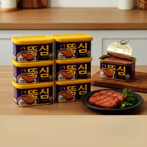 뚝심 200g 6캔 햄통조림/김밥/찌개/구이