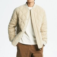 국내매장판 뉴발란스 UNI 24/7 퀼팅 경량 다운 자켓 NBNPD41903-BEIGE P2411