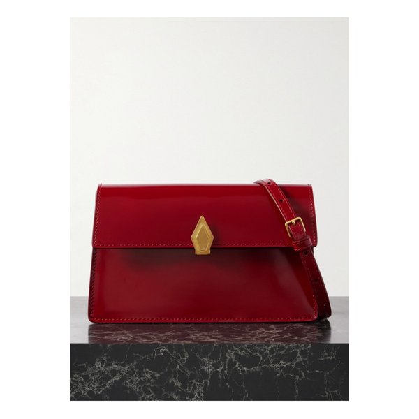 메티에 패러렐 22 가죽 숄더 백 레드 1647597352792271