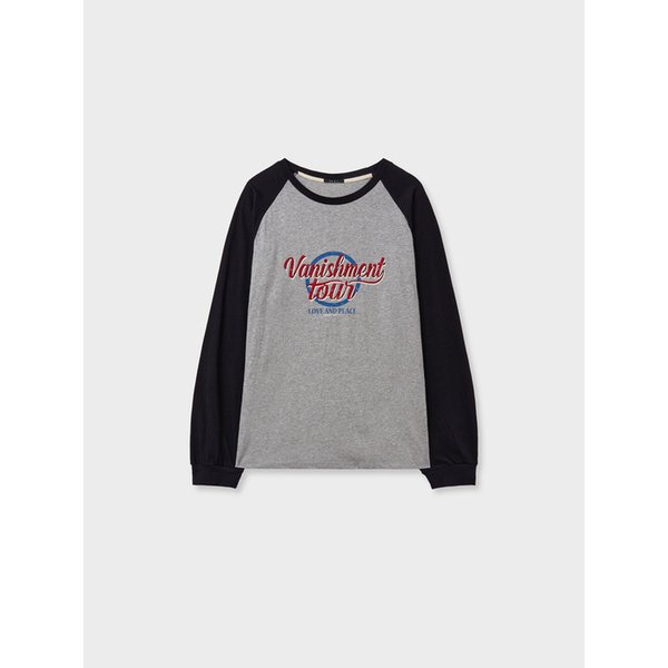 Summer reglan tee_melange gray