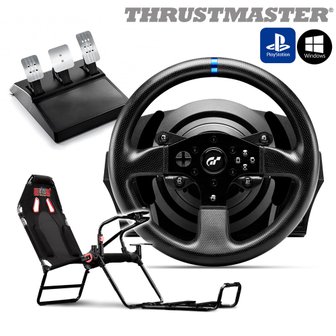 트러스트마스터 T300RS GT 레이싱휠 NLR 레이싱 시트 패키지(PS5PS4PC용)