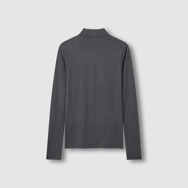 여 모크넥 긴팔 티셔츠 J116101042085