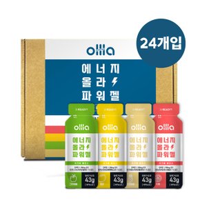 올라 유기농 아가베 파워젤 4종 믹스 24개입 유기농