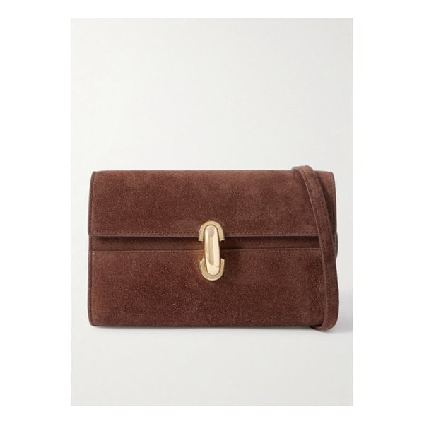 사베트 시미트리 19 스웨이드 숄더 백 초콜릿 46376663162908818