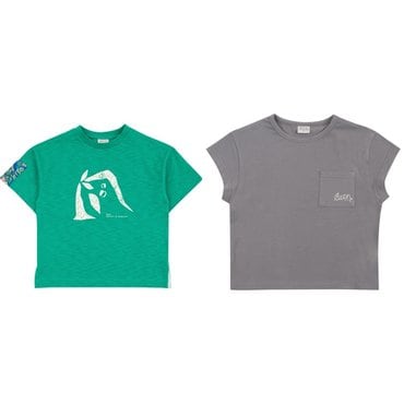 빈 BX23TS08GN, BX23TS11GY 반팔티 2종 택1