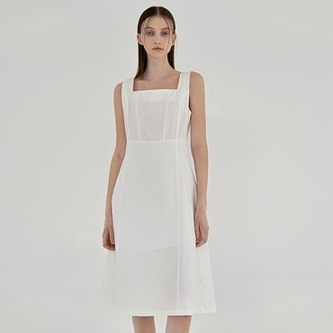나인(Atelier Nain) (택가:89,000원)모던 스퀘어넥 라인 원피스(OP-6087)