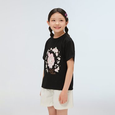스파오키즈 [키즈](마이멜로디) 50주년 반팔티 / SPRLF24KG1