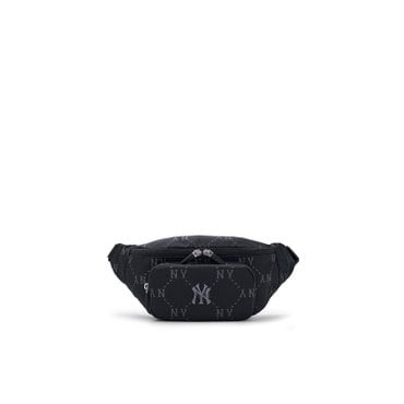 MLB [25S 신상]다이아 모노그램 스포티브 힙색 (3AHSM035N-50BKS)