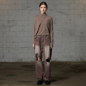 ARE WOOL LONG SLEEVE SET / MOCHA