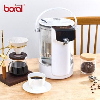 보랄 (최신!특대용량 4L) 보랄 스마트 글라스 보온 포트 (BR-A40L)
