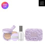 [홀리데이에디션/SET] 에센셜 스킨 누더 쿠션(본품+리필) + 물크림 50ml + 홀리데이 퍼 파우치