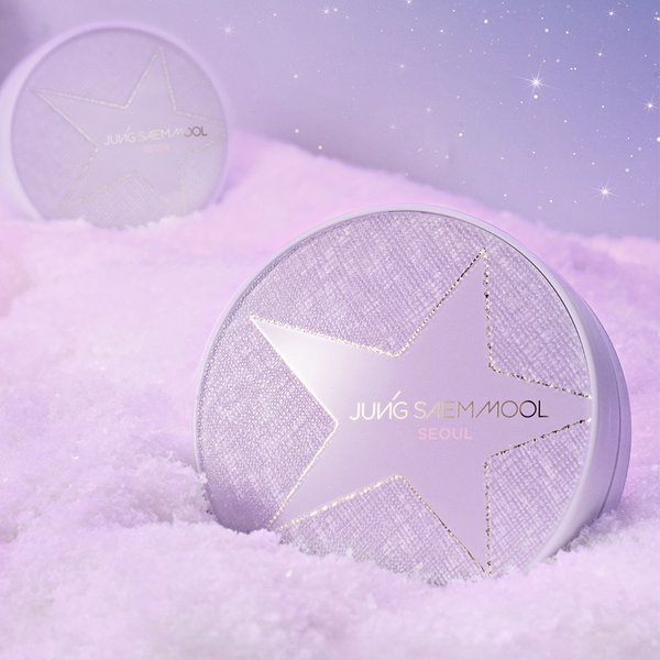 [홀리데이에디션/SET] 에센셜 스킨 누더 쿠션(본품+리필) + 물크림 50ml + 홀리데이 퍼 파우치