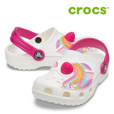 [세일] 크록스 아동 샌들 /47- 207073-100 / Kids Crocs Fun Lab Classic I AM Unicorn Clog W