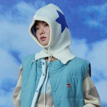 리끌로우 STAR BALACLAVA IVORY