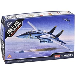 조립 미해군 F-14A VF-84 졸리로저스 12626 아카데미과학 프라모델