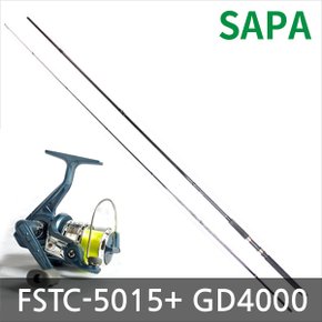 싸파 FSTC Classic Edition 루어대 낚시세트 FSTC-5015+ GD4000