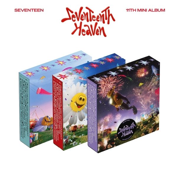 [CD][랜덤]세븐틴 - 미니앨범 11집 [Seventeenth Heaven] / Seventeen - 11Th Mini Album [Seventeenth Heaven]  {10/23발매}