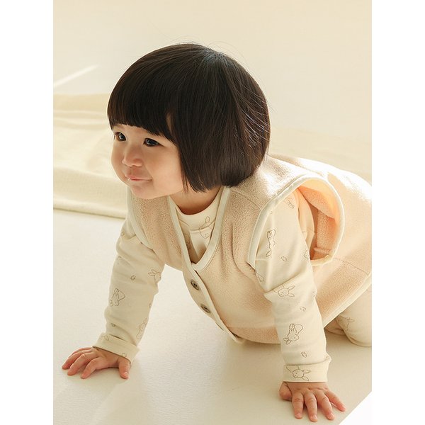 귀여운 토끼 이야기 - 유아 홈웨어 세트