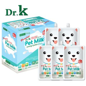  닥터케이 무항생제 프리미엄 펫밀크 150ml 15개 강아지 고양이 우유