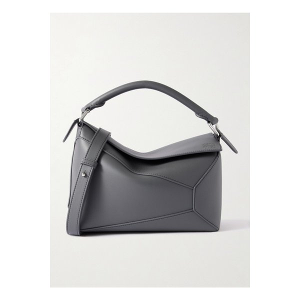 퍼즐 에지 스몰 가죽 숄더 백 그레이 46376663162923283
