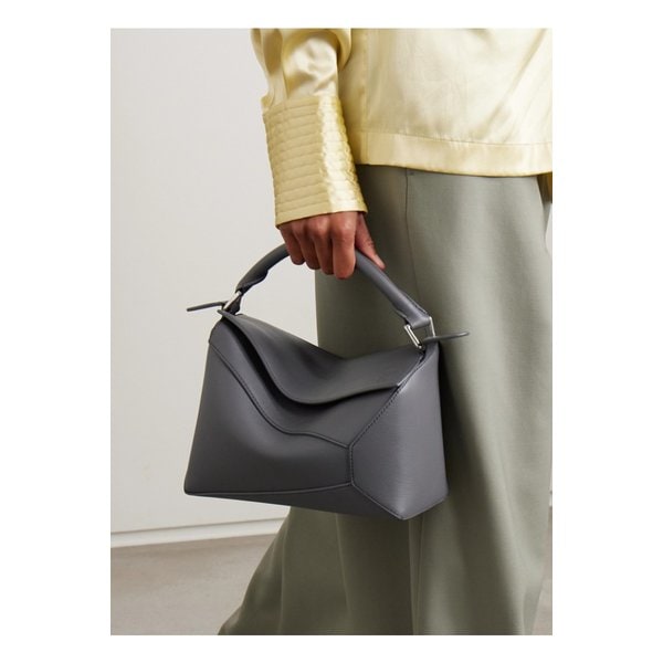 퍼즐 에지 스몰 가죽 숄더 백 그레이 46376663162923283