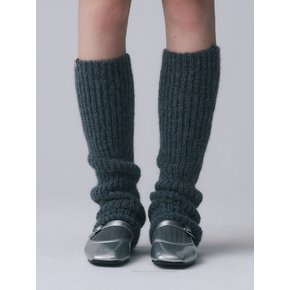 ALPACA LEG WARMERS, CHARCOAL