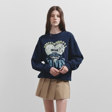 레이브 rs Graphic Sweatshirt VW5SE502_2color