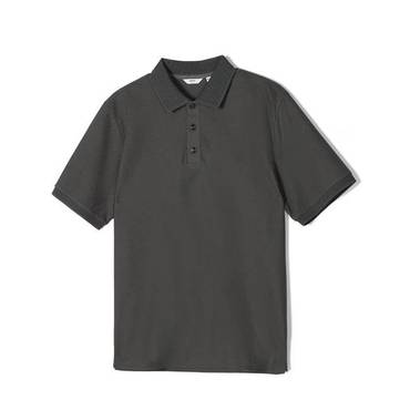 닥스 25SS 노티그  립변형 카라 티셔츠 차콜그레이(OLS1T1TS103CG)
