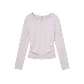 벨리아르 PINTUCK LOGO TEE-PINK