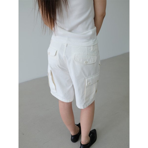 cargo shorts (Ivory)