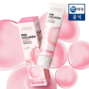 2080 퓨어 콜라겐치약120g X 3입